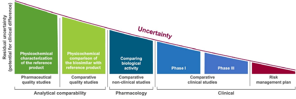 Biosimilar development steps